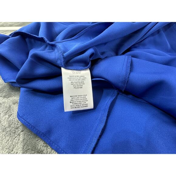 BCBG Max Azria Sapphire Blue XS Extra Small Petite Dress - Retails $198 New Tags - Picture 11 of 11